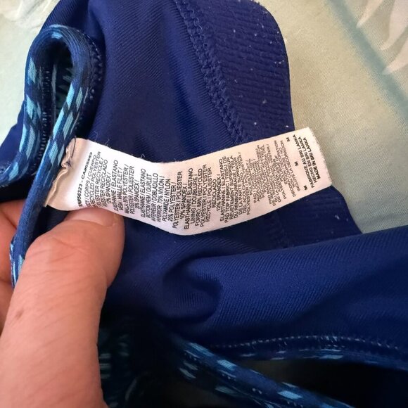 Nike Pro blue sports bra - women's size medium - Picture 2 of 4